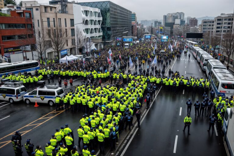 South Korea’s Political Soap Opera: The President, The Arrest, and The Snowy Protests